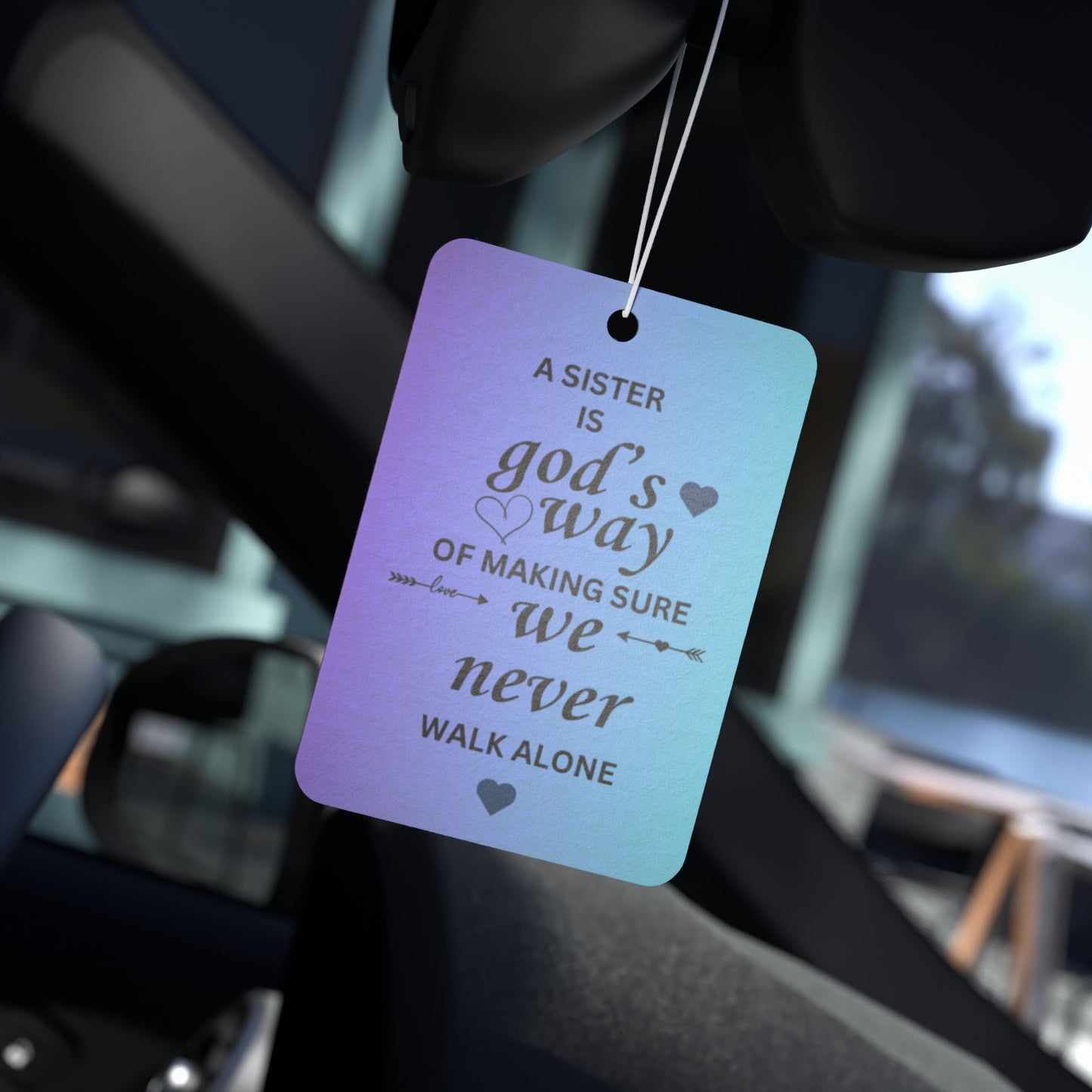 The ultimate car freshener for your special sister