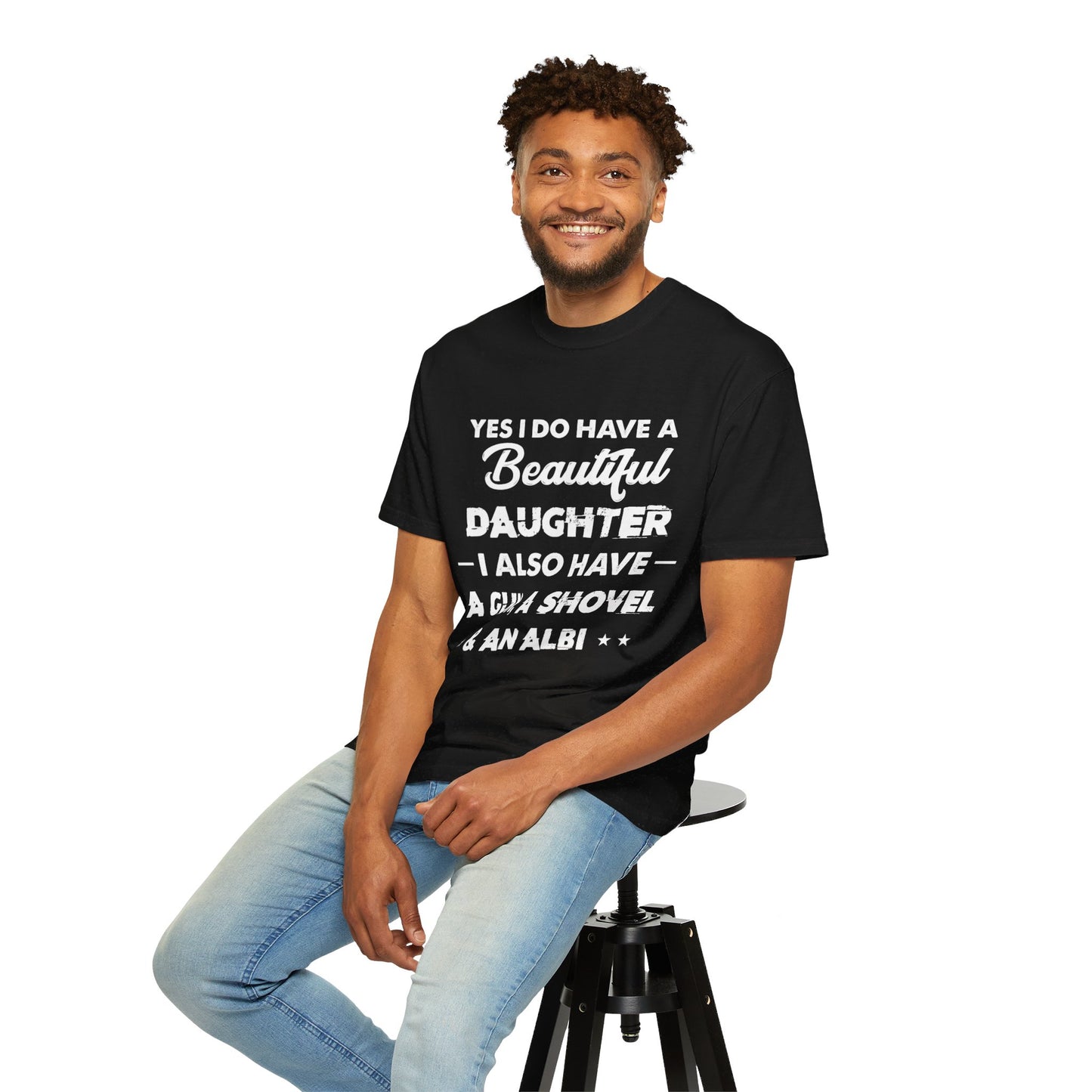 To My Dad | Unisex Garment-Dyed T-shirt