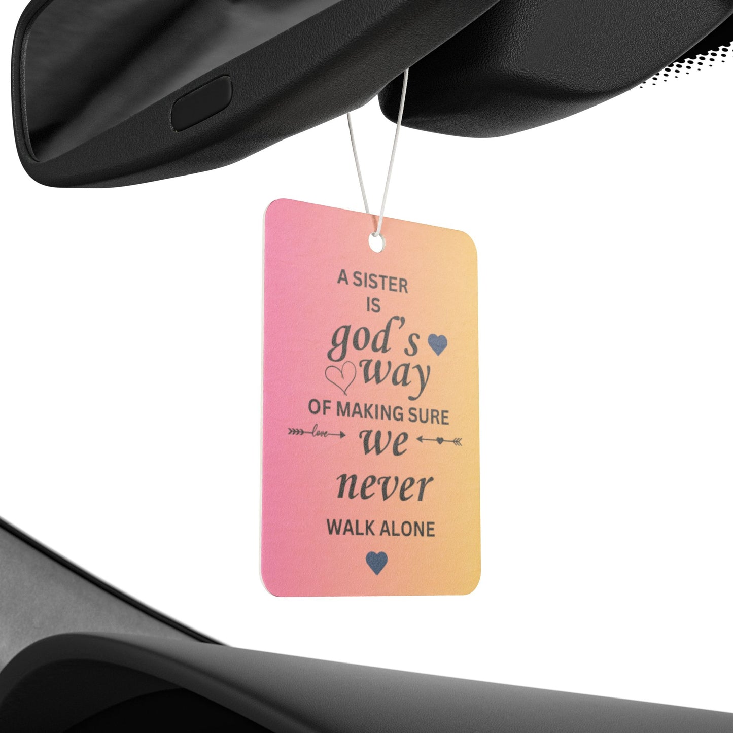 The ultimate car freshener for your special sister