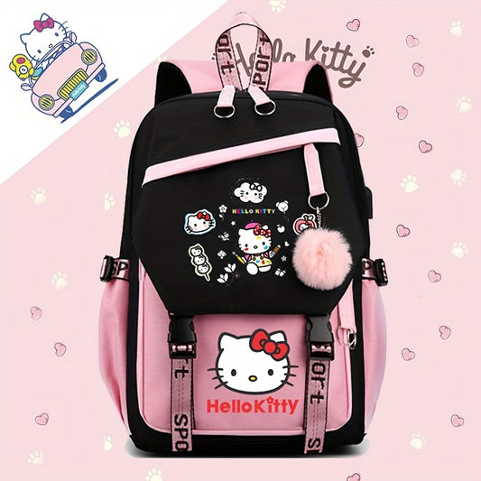 HELLO KITTY BACKPACK: EVERYONE WILL NOTICE YOU with this amazingly beautiful and stylish bag.