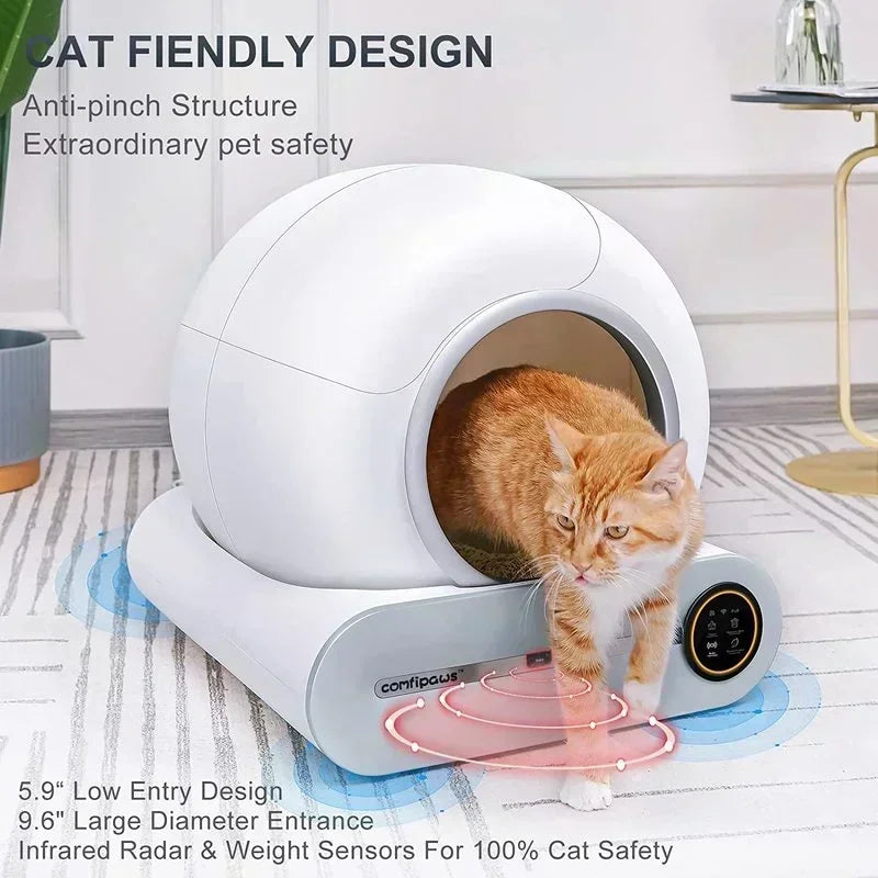 WiskerWise AutoPurr: The Ultimate Self Cleaning Liter Box Expirence !
“ GET KNOW WHILE SUPPLIES LAST “, NEW INNOVATIVE WAY TO CLEAN A LITTER BOX