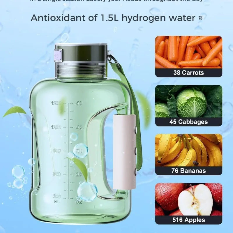 Beauty & Beyond Hydrogen Water Bottle 1.5L