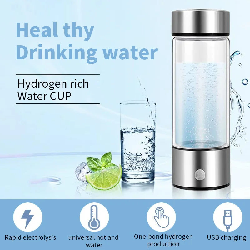 Beauty and Beyond Hydrogen Rich Water Bottle